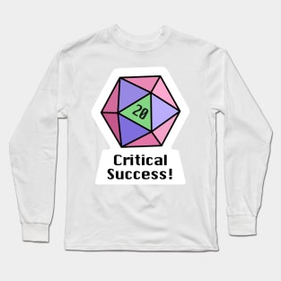 Critical Success! (Trigender) Long Sleeve T-Shirt